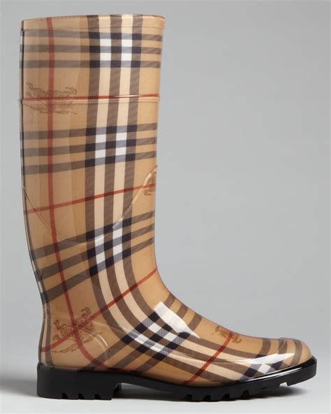 burberry rain boots for women